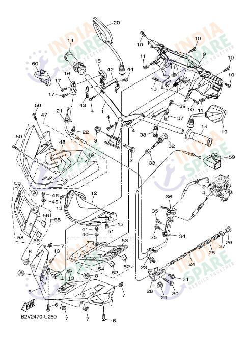 STEERING HANDLE & CABLE